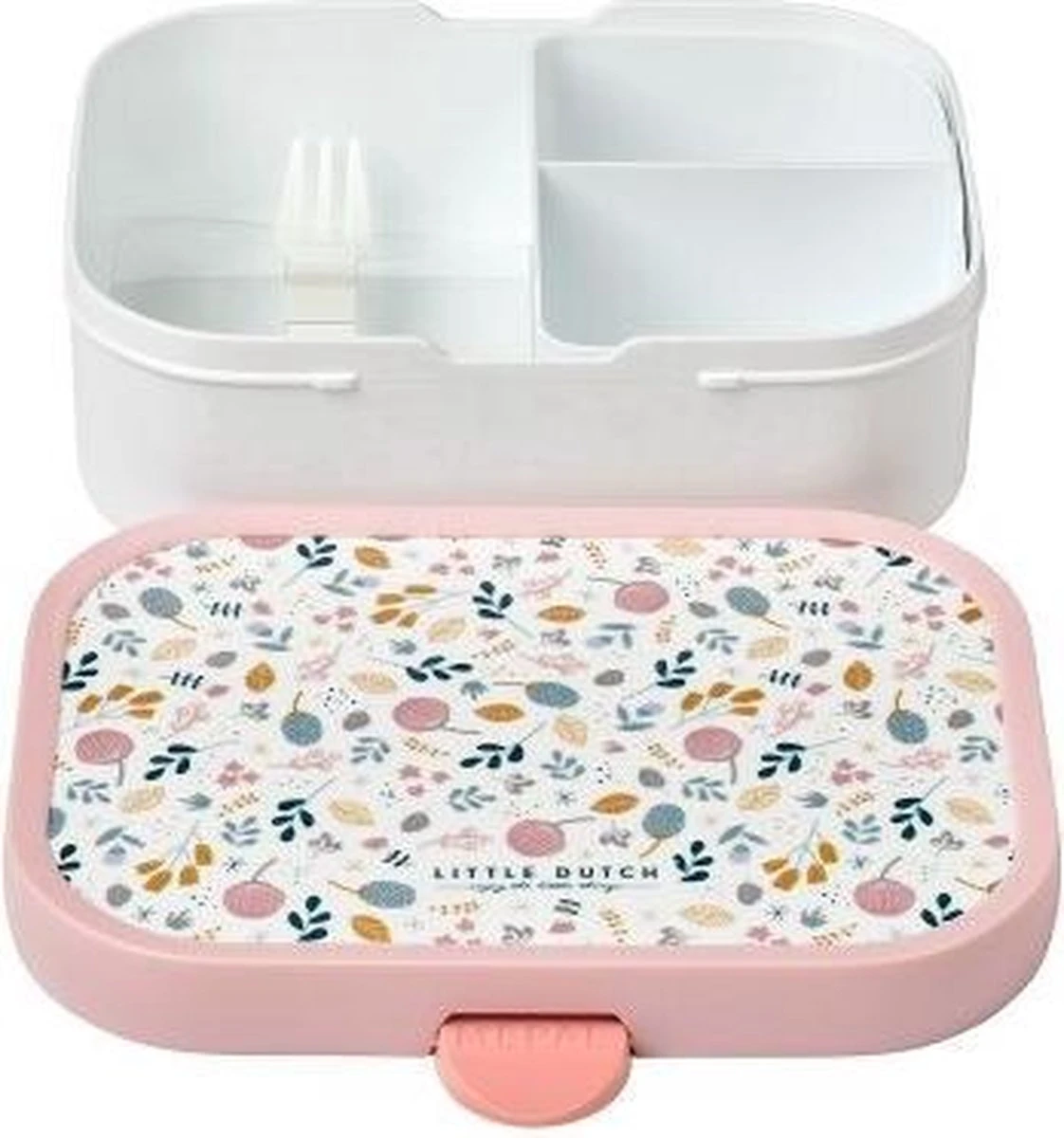 Mepal – Lunchbox Campus – Broodtrommel Voor Kinderen – Spring Flowers – Little Dutch - Bento Box - Geschikt Voor 4 Boterhammen - Afbeelding 8
