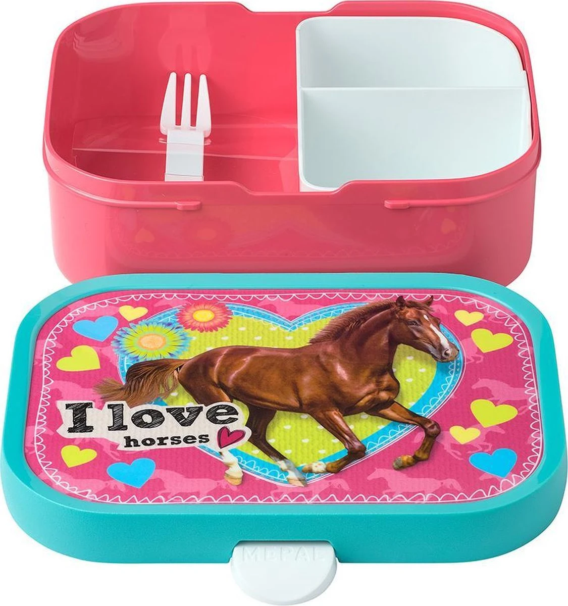 Mepal – Lunchset Campus (sb + Lb) – Schoolbeker En Broodtrommel Voor Kinderen – My Horse – Bento Box - Lekvrij - Afbeelding 3