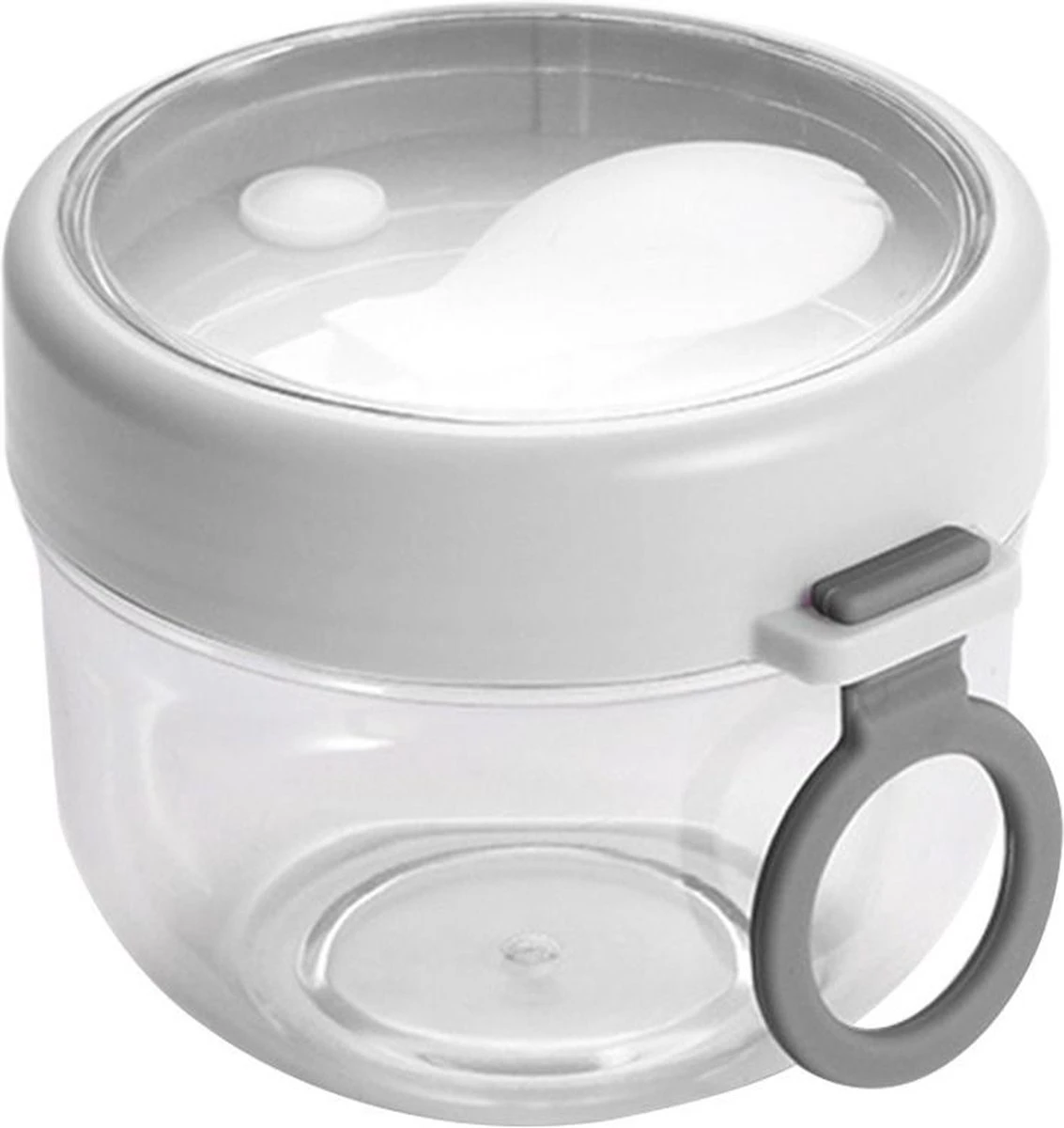 Deluqse Overnight Oats Potjes - Overnights Oats Beker - Set Van 3 - Oats Potjes - Overnight Oats Jar - Muesli Beker - Havermout Potjes - Afbeelding 5