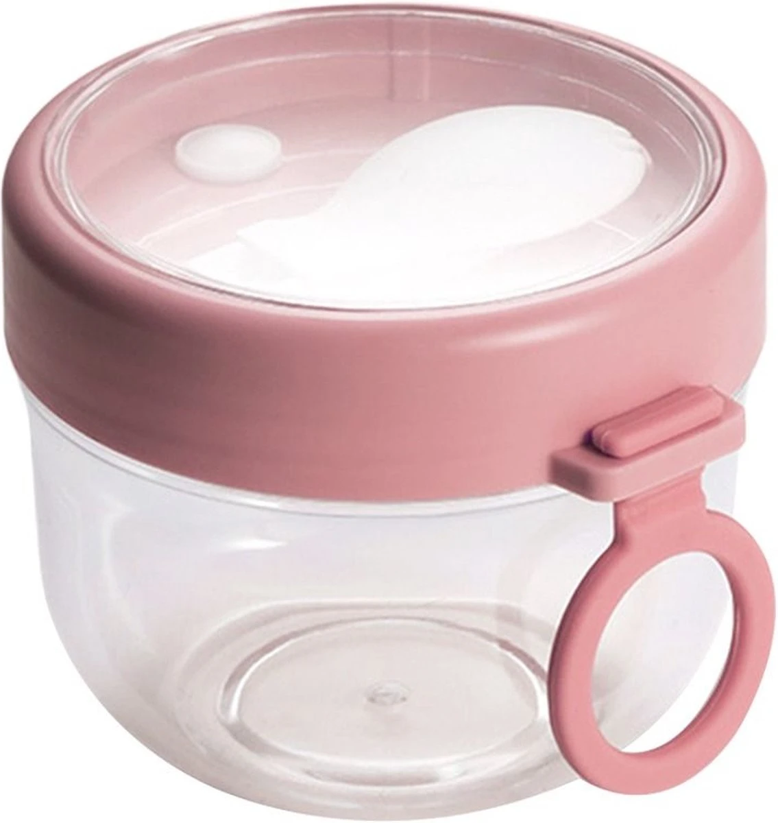 Deluqse Overnight Oats Potjes - Overnights Oats Beker - Set Van 3 - Oats Potjes - Overnight Oats Jar - Muesli Beker - Havermout Potjes - Afbeelding 9