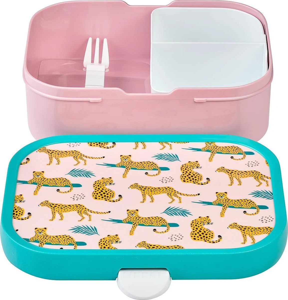 Mepal – Lunchset Campus (sb + Lb) – Schoolbeker En Broodtrommel Voor Kinderen – Leopard – Bento Box - Lekvrij - Afbeelding 6
