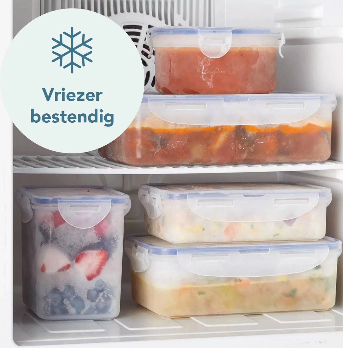 Lock&Lock Vershouddoos Voor Brood - Brooddoos - Broodtrommel - Brood Bewaren - Opbergdoos - Bewaardoos Met Deksel - 100% Luchtdicht - BPA Vrij - 5 Liter - Transparant - Afbeelding 6
