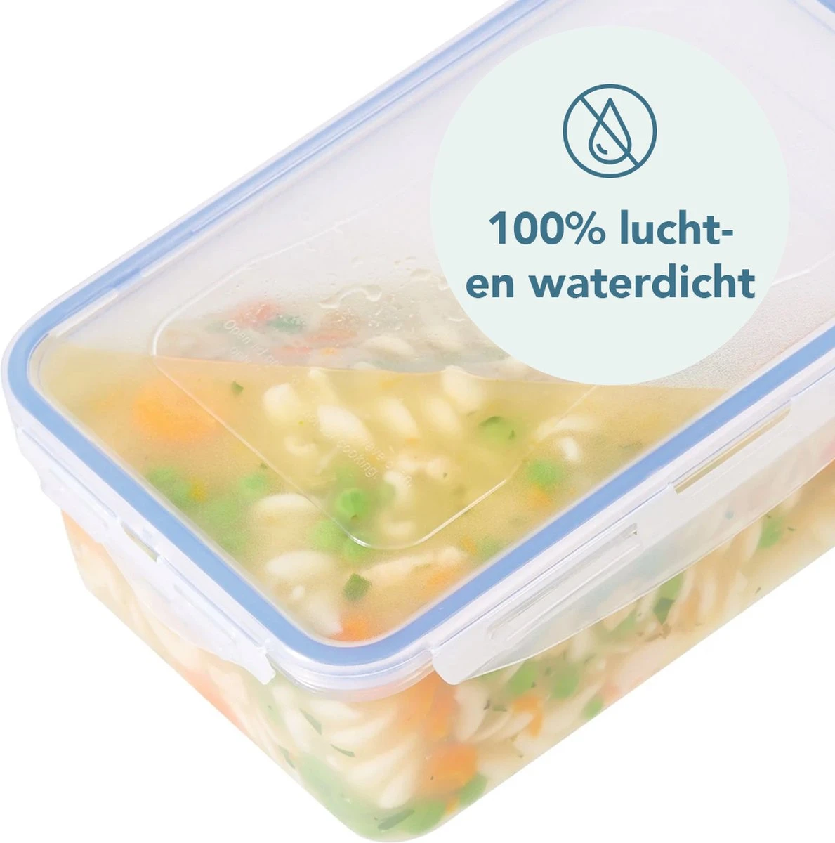 Lock&Lock Vershouddoos Voor Brood - Brooddoos - Broodtrommel - Brood Bewaren - Opbergdoos - Bewaardoos Met Deksel - 100% Luchtdicht - BPA Vrij - 5 Liter - Transparant - Afbeelding 7