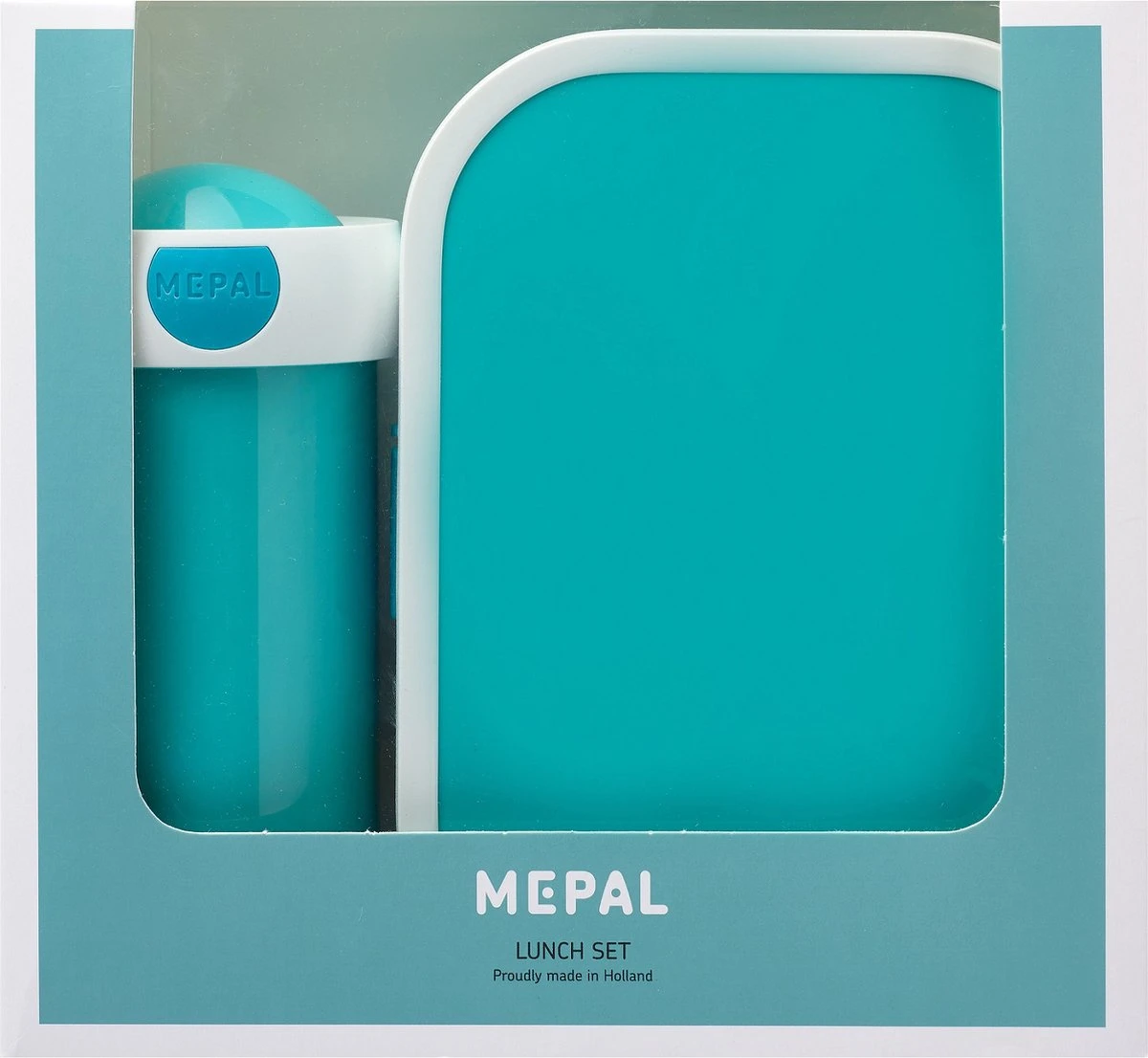 Mepal – Lunchset Campus (sb + Lb) – Schoolbeker En Broodtrommel Voor Kinderen – Turquoise – Bento Box - Lekvrij - Afbeelding 9