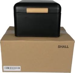Shall BBHZ01 Broodbak Zwart Metaal