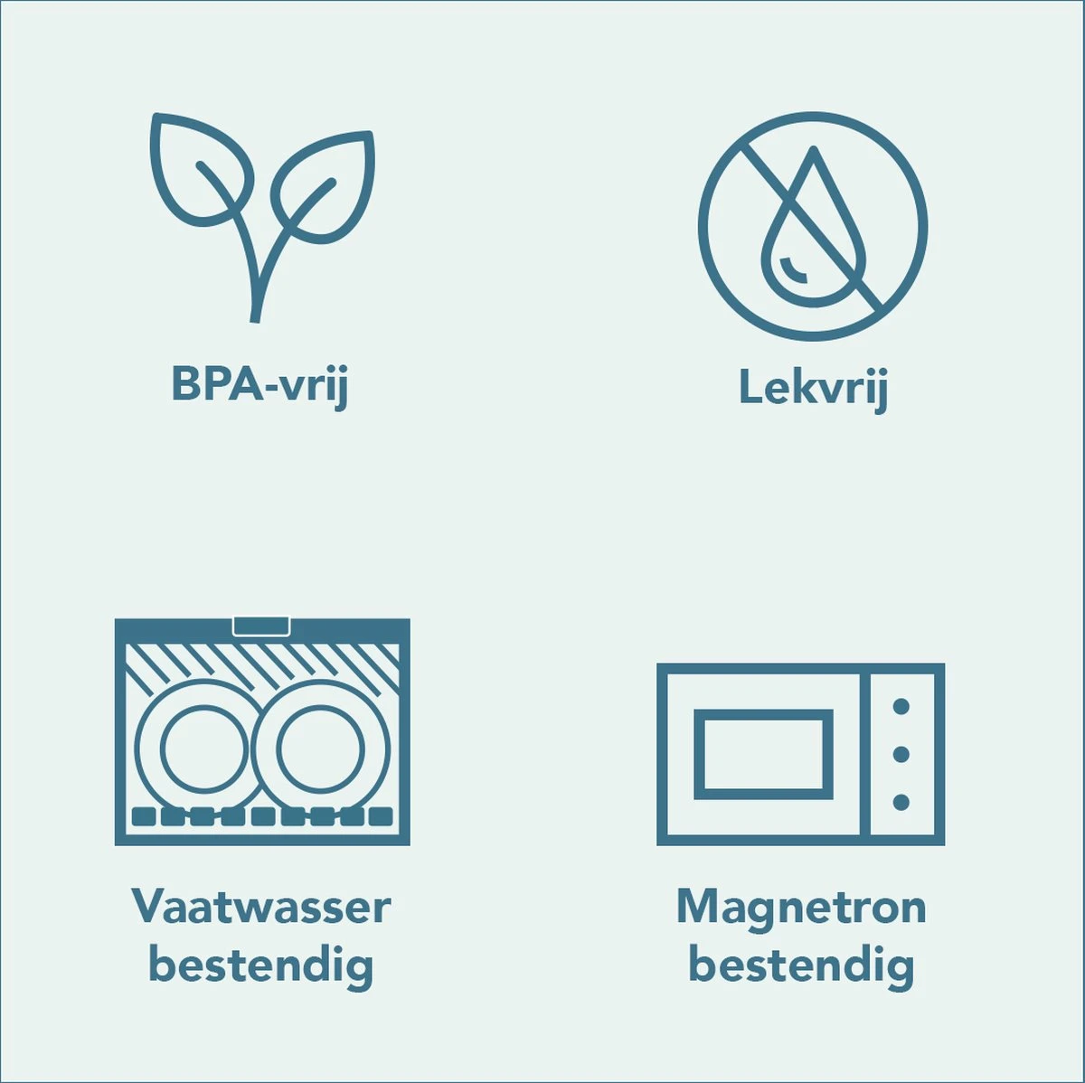 Lock&Lock Yoghurtbeker - Yoghurt Beker To Go - Muesli Beker To Go - Lunchpot - Lunchbeker - Medium - 560 Ml + 310 Ml - Groen - Afbeelding 6