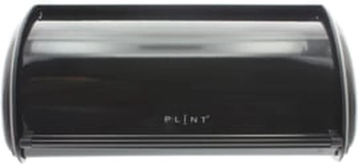 PLINT Retro Broodtrommel – Ruime Inhoud – Zwart
