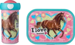 Mepal – Lunchset Campus (sb + Lb) – Schoolbeker En Broodtrommel Voor Kinderen – My Horse – Bento Box - Lekvrij