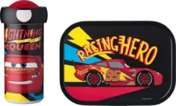 Mepal – Lunchset Campus (sb + Lb) – Schoolbeker En Broodtrommel Voor Kinderen – Cars Go– Bento Box - Lekvrij