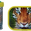 Mepal – Lunchset Campus (sb + Lb) – Schoolbeker En Broodtrommel Voor Kinderen – Animal Planet Tiger – Bento Box - Lekvrij