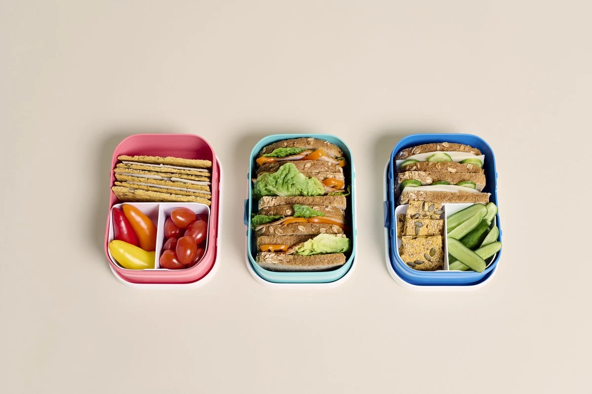 Mepal – Lunchset Campus (sb + Lb) – Schoolbeker En Broodtrommel Voor Kinderen – Flowers & Butterflies – Bento Box - Afbeelding 2