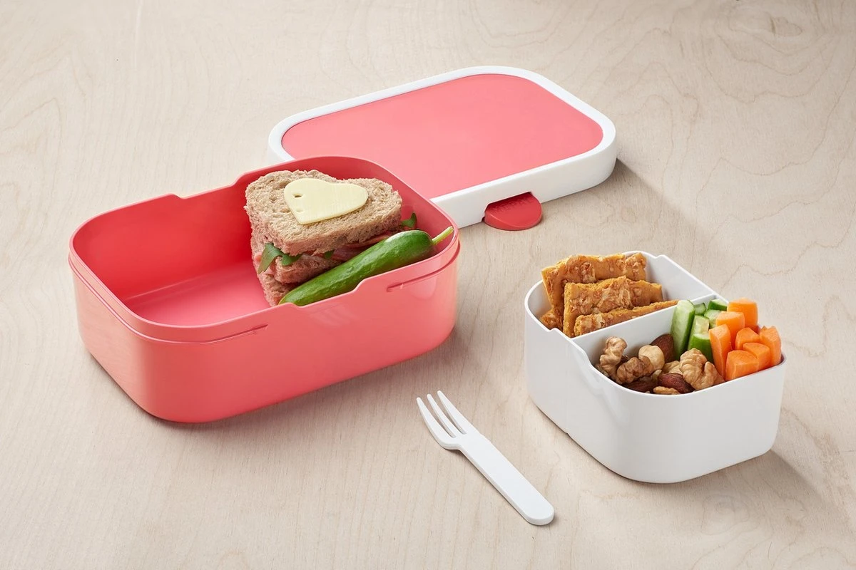 Mepal – Lunchset Campus (sb + Lb) – Schoolbeker En Broodtrommel Voor Kinderen – Roze – Bento Box - Lekvrij - Afbeelding 9