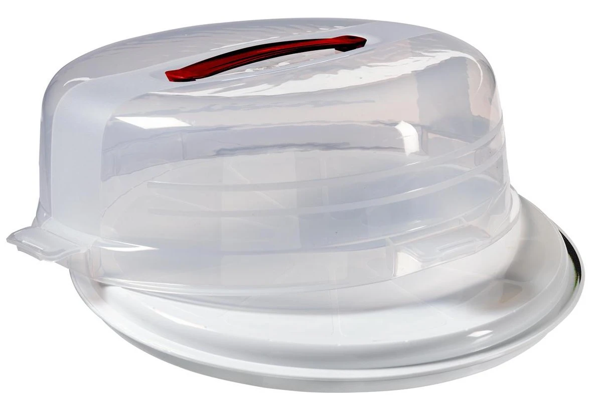 Curver Chef@home Taartdoos Laag - Sneeuwwit - Afbeelding 2