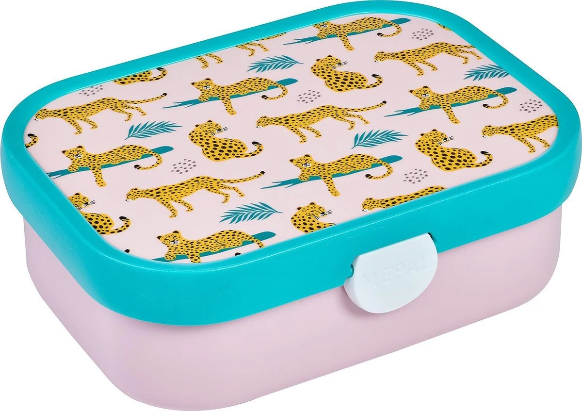 Mepal – Lunchset Campus (sb + Lb) – Schoolbeker En Broodtrommel Voor Kinderen – Leopard – Bento Box - Lekvrij - Afbeelding 2