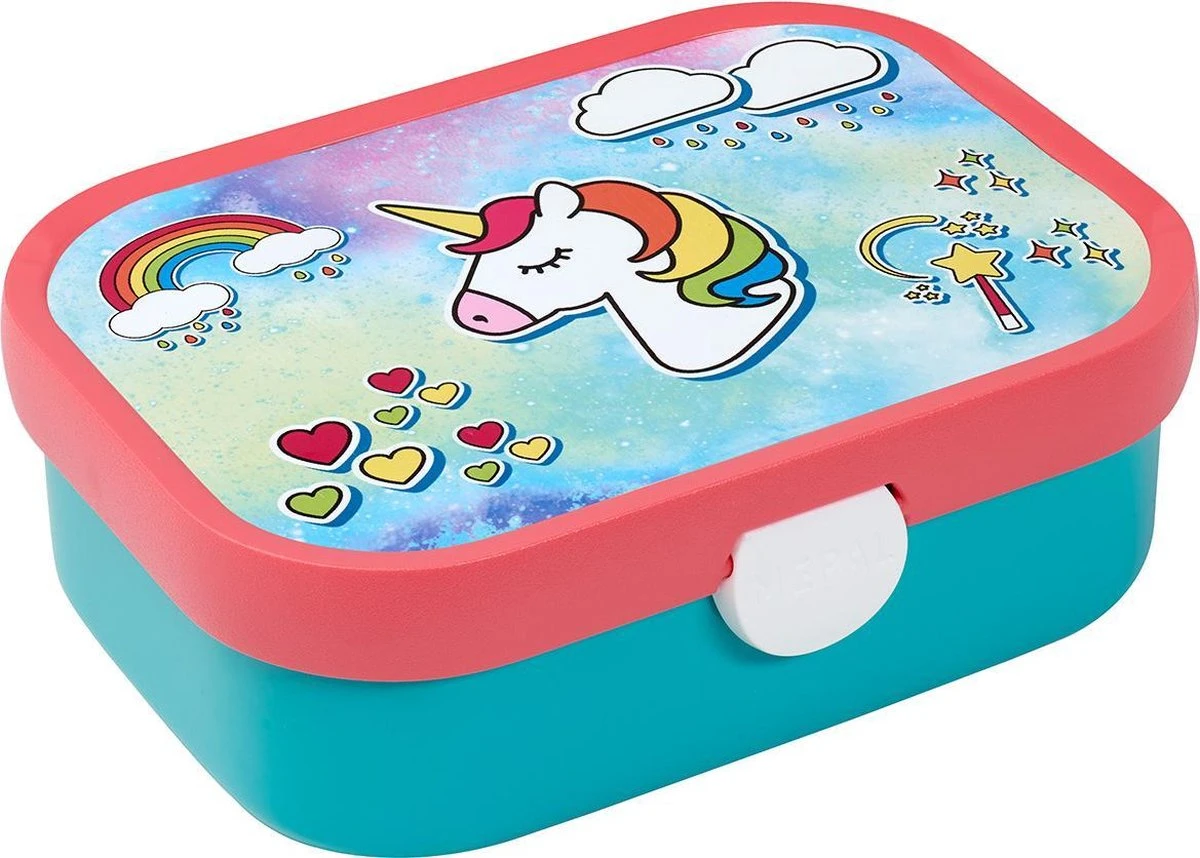 Mepal – Lunchset Campus (sb + Lb) – Schoolbeker En Broodtrommel Voor Kinderen – Unicorn – Bento Box - Lekvrij - Afbeelding 2