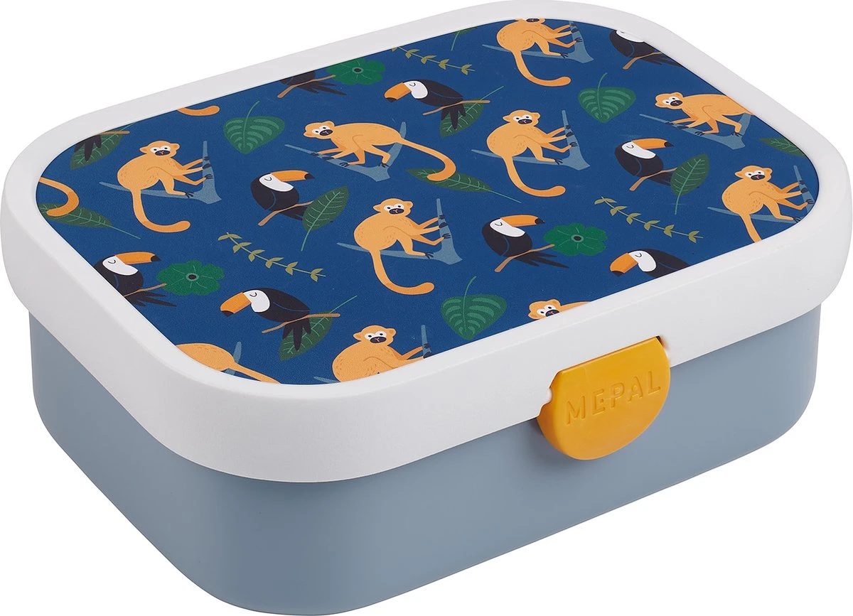 Mepal – Lunchset Campus (sb + Lb) – Schoolbeker En Broodtrommel Voor Kinderen – Jungle – Bento Box - Lekvrij - Afbeelding 2