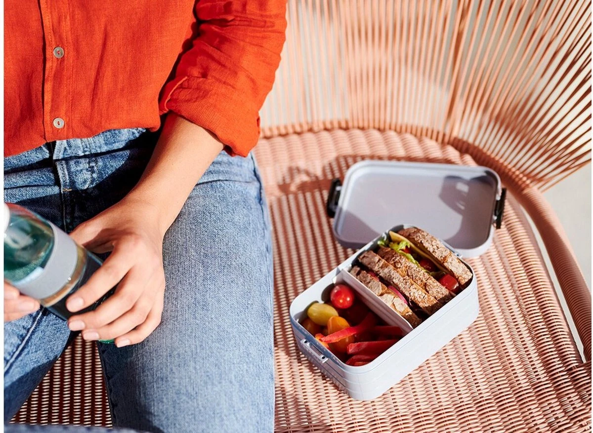 Mepal - Lunchbox Take A Break Midi – Geschikt Voor 4 Boterhammen – Nordic Pink – Lunchbox Voor Volwassenen - Afbeelding 10