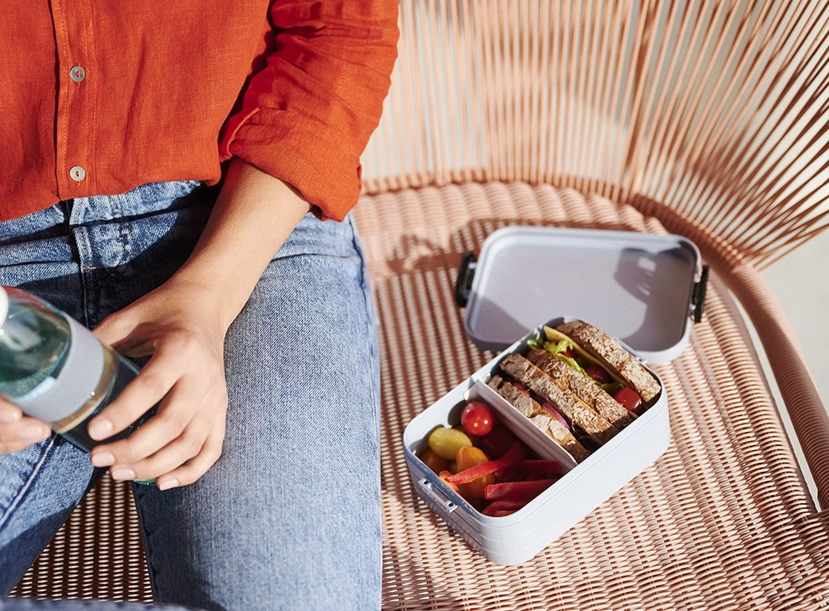 Mepal - Lunchbox Take A Break Midi – Geschikt Voor 4 Boterhammen – Nordic Pink – Lunchbox Voor Volwassenen - Afbeelding 6