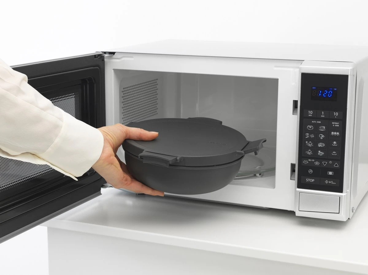 Brabantia Make & Take Salade Lunchbox - 1,3 L - Kunststof - Dark Grey - Afbeelding 9