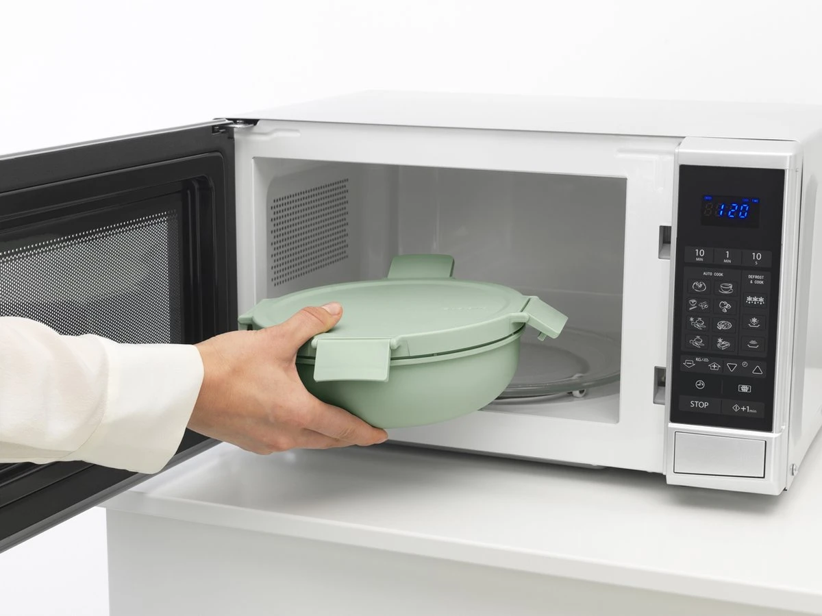 Brabantia Make & Take Salade Lunchbox - 1,3 L - Kunststof - Jade Green - Afbeelding 8