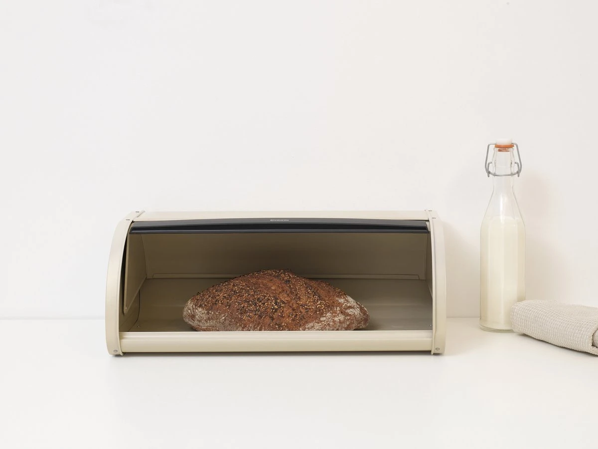 Brabantia Broodtrommel - Met Schuifdeksel - Soft Beige - Afbeelding 7