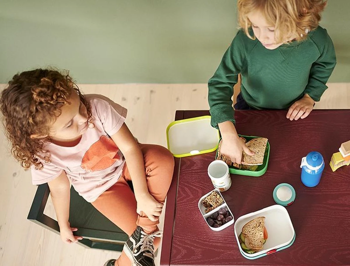 Mepal – Lunchset Campus (sb + Lb) – Schoolbeker En Broodtrommel Voor Kinderen – Turquoise – Bento Box - Lekvrij - Afbeelding 5