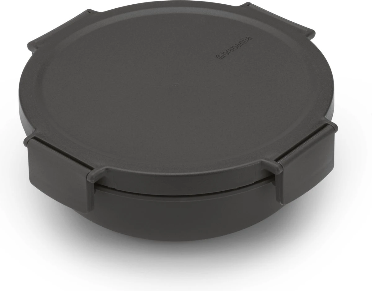 Brabantia Make & Take Salade Lunchbox - 1,3 L - Kunststof - Dark Grey - Afbeelding 2