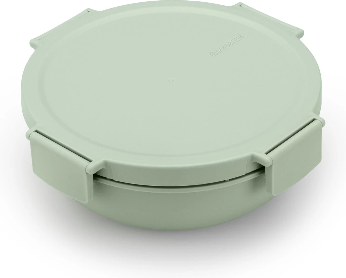 Brabantia Make & Take Salade Lunchbox - 1,3 L - Kunststof - Jade Green - Afbeelding 2