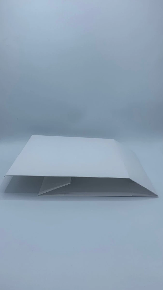 25 Stuks - Taartdoos - Karton - 15x15x8cm - Wit - Afbeelding 4