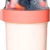 Lock&Lock Yoghurtbeker - Yoghurt Beker To Go - Muesli Beker To Go - Lunchpot - Lunchbeker - Medium - 560 Ml + 310 Ml - Roze