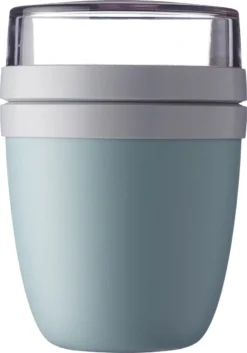 Mepal – Lunchpot Ellipse – Praktische Muesli Beker To Go – Nordic Green – Geschikt Voor Vriezer, Magnetron En Vaatwasser.