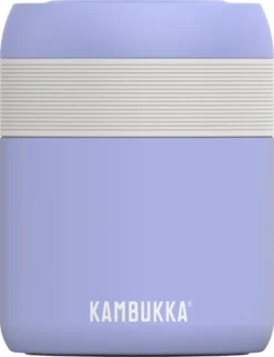 Kambukka Bora - Lunchbox - 600 Ml - Voedselcontainer Houdt 9 Uur Warm & 100 % Lekvrij - Digital Lavender