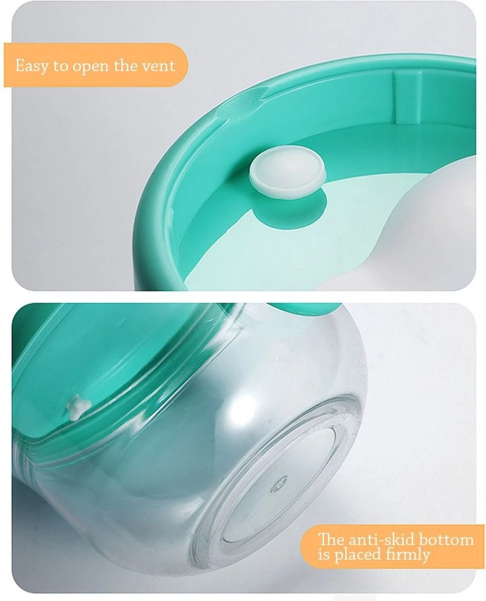 Deluqse Overnight Oats Potjes - Overnights Oats Beker - Set Van 3 - Oats Potjes - Overnight Oats Jar - Muesli Beker - Havermout Potjes - Afbeelding 8